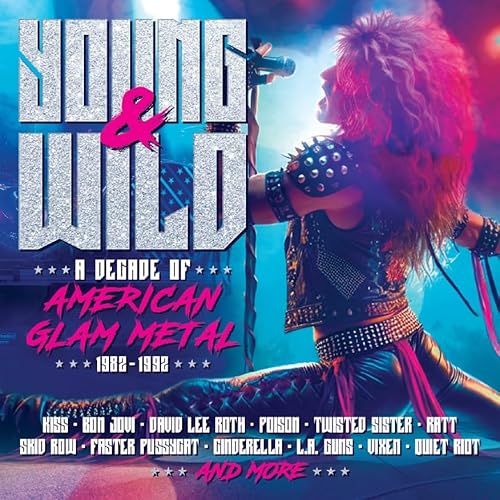 Young & Wild-American Glam Metal 1982-1992 von Cherry Red Records (Edel)