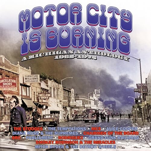 MOTOR CITY IS BURNING: A MICHIGAN ANTHOLOGY 1965-1972 (3CD CLAMSHELL BOX) von Cherry Red Records (Tonpool)