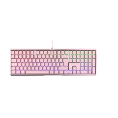 Cherry MX Board 3.0S kabelgebundene Gaming Tastatur pink DE Layout rot von Cherry XTRFY