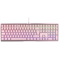Cherry MX Board 3.0S kabelgebundene Gaming Tastatur pink DE Layout rot von Cherry XTRFY