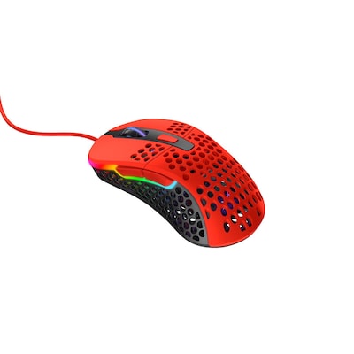 Cherry XTRFY M4 RGB kabelgebundene Gaming Maus USB Kripparrian Red von Cherry XTRFY