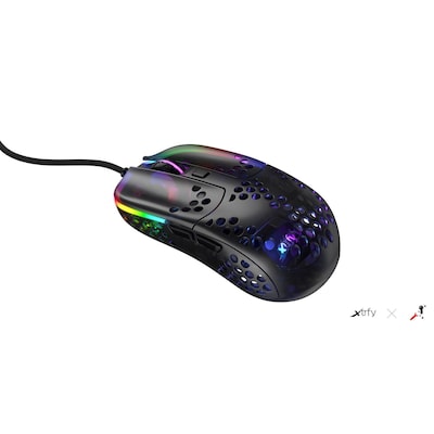 Cherry XTRFY MZ1 RGB Rail kabelgebundene Gaming Maus USB Schwarz von Cherry XTRFY