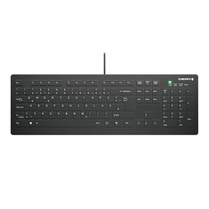 CHERRY AK-C8112 Medical Keyboard mit IP68 Hygiene-Tastatur kabelgebunden schwarz von Cherry