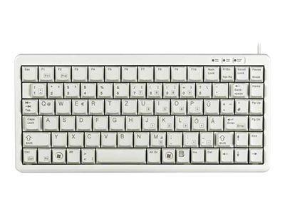 CHERRY Compact Keyb USB PS/2 grey (DE) von Cherry