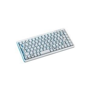 CHERRY Compact-Keyboard G84-4100 - Tastatur - USB - Schweiz - Hellgrau (G84-4100LCMCH-0) von Cherry