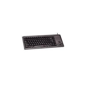 CHERRY Compact-Keyboard G84-4400 - Tastatur - PS/2 - Englisch - US - Schwarz (G84-4400LPBEU-2) von Cherry