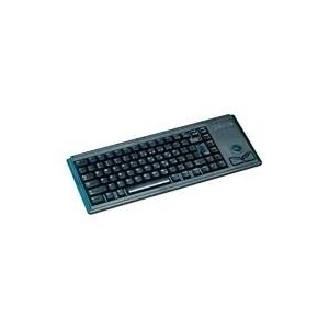 CHERRY Compact-Keyboard G84-4400 - Tastatur - USB - Englisch - US - Schwarz von Cherry