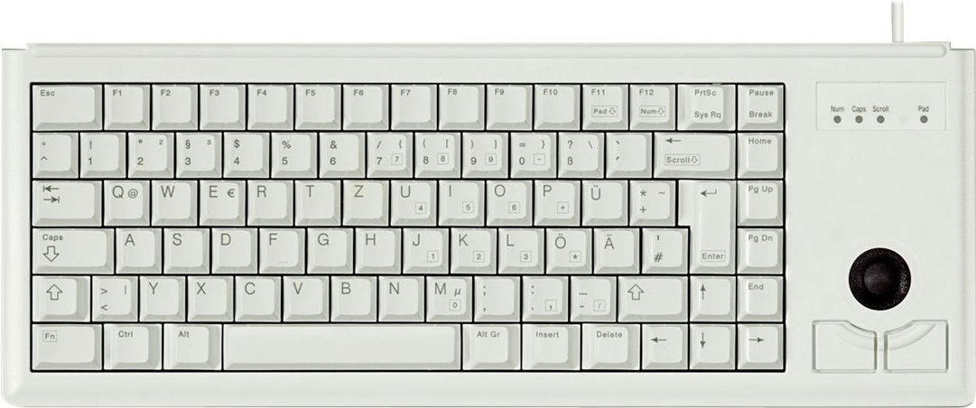 CHERRY Compact-Keyboard G84-4400 - Tastatur - USB - Französisch - Hellgrau CHERRY Compact-Keyboard G84-4400 - Tastatur - USB - Französisch - Hellgrau von Cherry