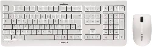 CHERRY DW 3000 Funk Tastatur, Maus-Set Deutsch, QWERTZ Weiß von Cherry