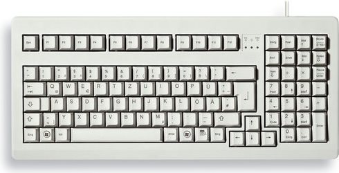 CHERRY G80-1800 - Tastatur - PS/2, USB - Spanisch - Hellgrau CHERRY G80-1800 - Tastatur - PS/2, USB - Spanisch - Hellgrau von Cherry