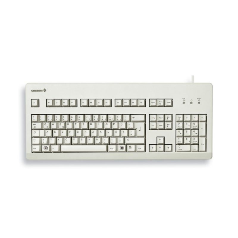 CHERRY G80-3000 Standard Tastatur mit PS/2 Anschluss von Cherry