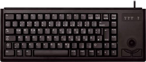CHERRY G84-4400LPBDE-2 Kabelgebunden Tastatur Deutsch, QWERTZ Schwarz von Cherry
