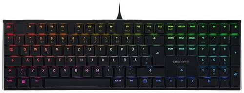 CHERRY G8A-25010LVBDE-2 Kabelgebunden Gaming-Tastatur Deutsch, QWERTZ Schwarz von Cherry