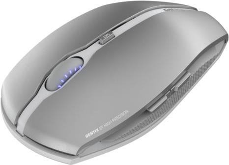 CHERRY GENTIX BT - Maus - optisch - 7 Tasten - kabellos - Bluetooth 4,0 - Frosted Silver (JW-7500-20) von Cherry