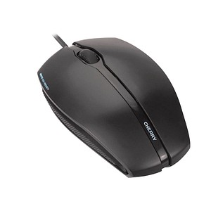 CHERRY GENTIX Corded Optical Mouse Maus kabelgebunden schwarz von Cherry