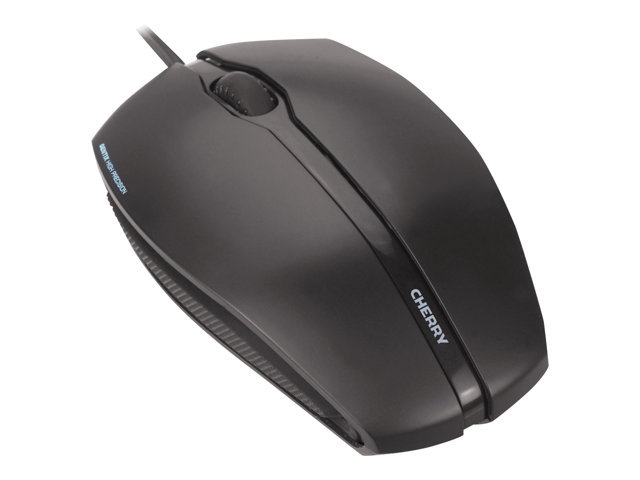 CHERRY GENTIX kabelgebundene optische Maus Schwarz USB, 3 Tasten, Seitenflächen aus Gummi, 1000 dpi-Auflösung CHERRY GENTIX kabelgebundene optische Maus Schwarz USB, 3 Tasten, Seitenflächen aus Gummi, 1000 dpi-Auflösung von Cherry