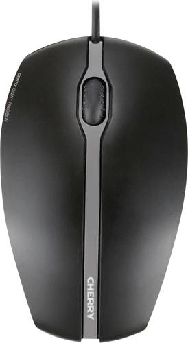 CHERRY Gentix Silent Maus USB Schwarz 3 Tasten 1000 dpi von Cherry