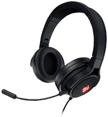 CHERRY JA-2200-2 Gaming On Ear Headset kabelgebunden 7.1 Surround Schwarz Mikrofon-Stummschaltung, L von Cherry