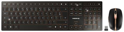 CHERRY JD-9100FR-2 Kabellos, Funk Tastatur, Maus-Set Französisch, AZERTY Schwarz CHERRY JD-9100FR-2 Kabellos, Funk Tastatur, Maus-Set Französisch, AZERTY Schwarz von Cherry