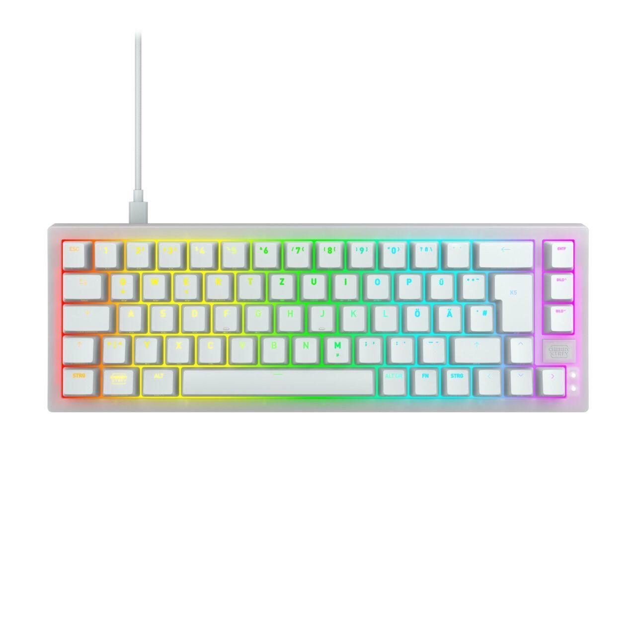 CHERRY K5V2 RGB Compact (USB, weiß) von Cherry