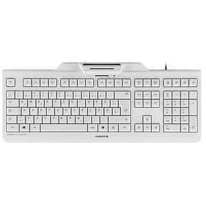 CHERRY KC 1000 SC Tastatur mit Chipkartenleser grau von Cherry