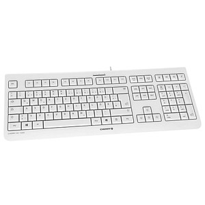 CHERRY KC 1000 Tastatur kabelgebunden grau von Cherry