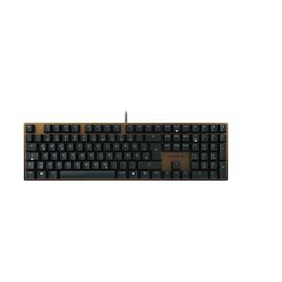 CHERRY KC 200 MX - MX2A Brown/Tactile - Kabelgebundene Tastatur, Schwarz/Bronze von Cherry