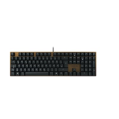 CHERRY KC 200 MX - MX2A Red/Linear - Kabelgebundene Tastatur, Schwarz/Bronze CHERRY KC 200 MX - MX2A Red/Linear - Kabelgebundene Tastatur, Schwarz/Bronze von Cherry