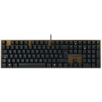 CHERRY KC 200 MX - MX2A Red/Linear - Kabelgebundene Tastatur, Schwarz/Bronze von Cherry