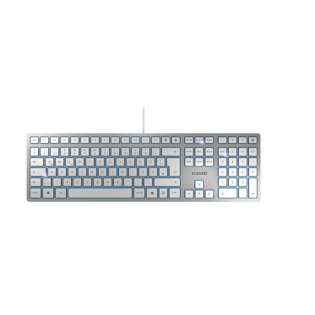 CHERRY KC 6000 SLIM kabelgebundene Tastatur von Cherry