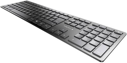 CHERRY KW 9100 SLIM Kabellos Tastatur Deutsch, QWERTZ Schwarz von Cherry