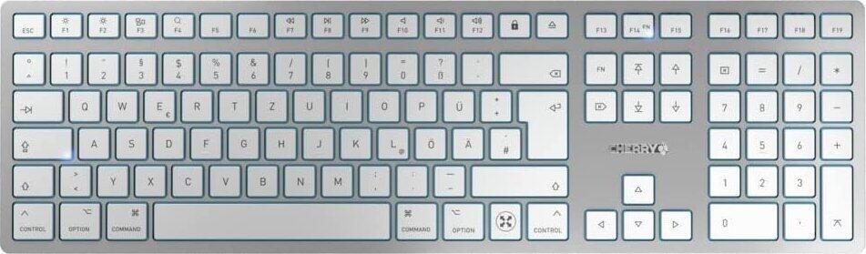 CHERRY KW 9100 Slim for MAC - Silver CHERRY KW 9100 Slim for MAC - Silver von Cherry