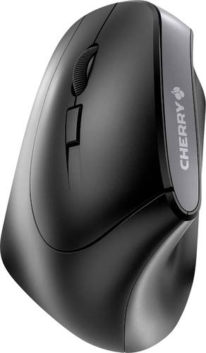 CHERRY MW 4500 Maus Kabellos, Funk Schwarz 6 Tasten 1200 dpi Ergonomisch von Cherry