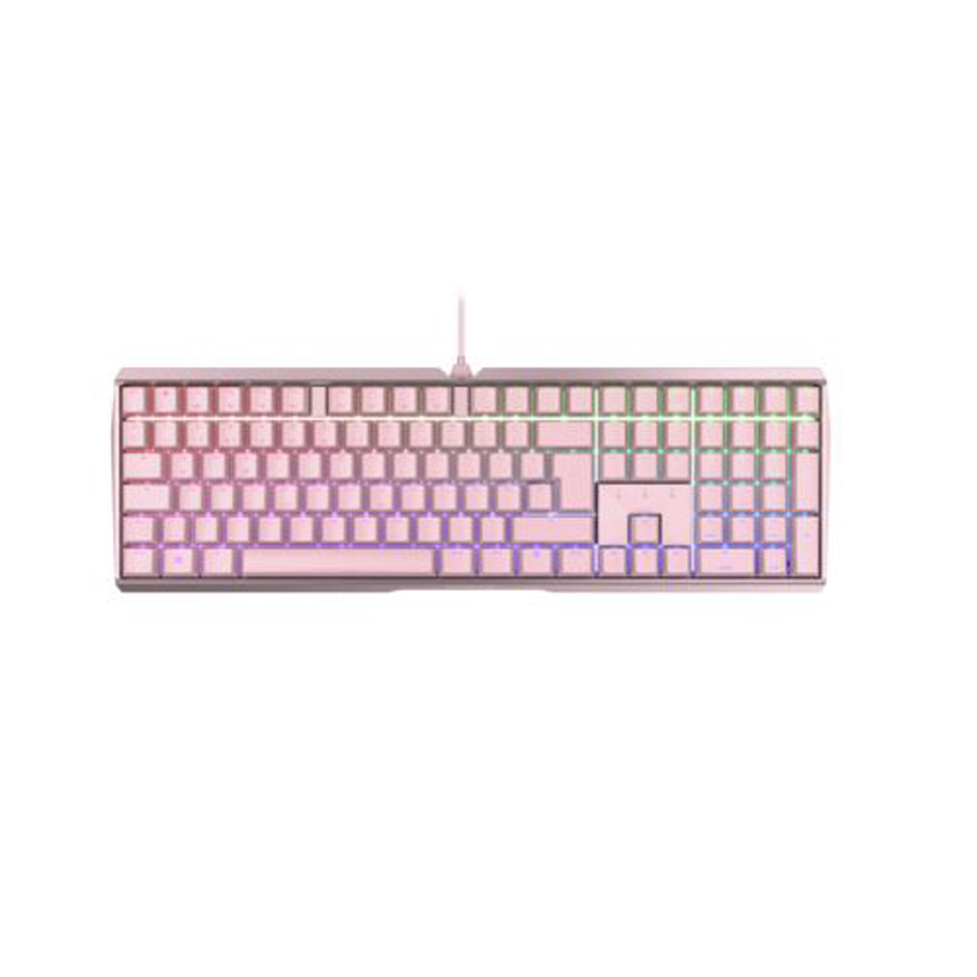 CHERRY MX 3.0S RGB, CHERRY MX-Black-Switches - pink, mechanische Gamingtastatur, Kabelgebunden, RGB-Beleuchtung, Aluminium-Gehäuse von Cherry