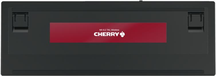CHERRY MX 8,2 TKL - Tastatur - Hintergrundbeleuchtung - kabellos - 2,4 GHz, Bluetooth 5,2 - QWERTZ - Deutsch - Tastenschalter: CHERRY MX Brown - Schwarz (G80-3882LXADE-2) von Cherry
