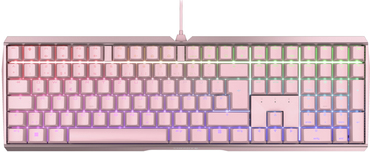CHERRY MX-Board 3.0 S - Tastatur - Hintergrundbeleuchtung - USB - QWERTZ - Deutsch - Tastenschalter: CHERRY MX Black - pink CHERRY MX-Board 3.0 S - Tastatur - Hintergrundbeleuchtung - USB - QWERTZ - Deutsch - Tastenschalter: CHERRY MX Black - pink von Cherry