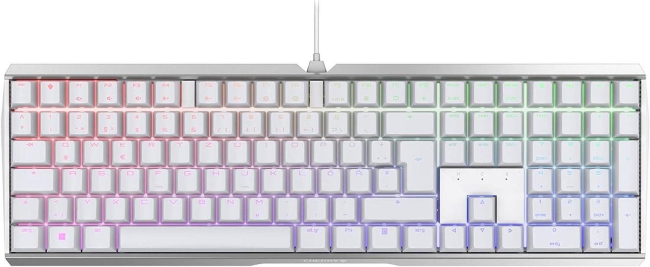 CHERRY MX Board 3.0S Gaming RGB Tastatur, MX-Brown, weiß CHERRY MX Board 3.0S Gaming RGB Tastatur, MX-Brown, weiß von Cherry