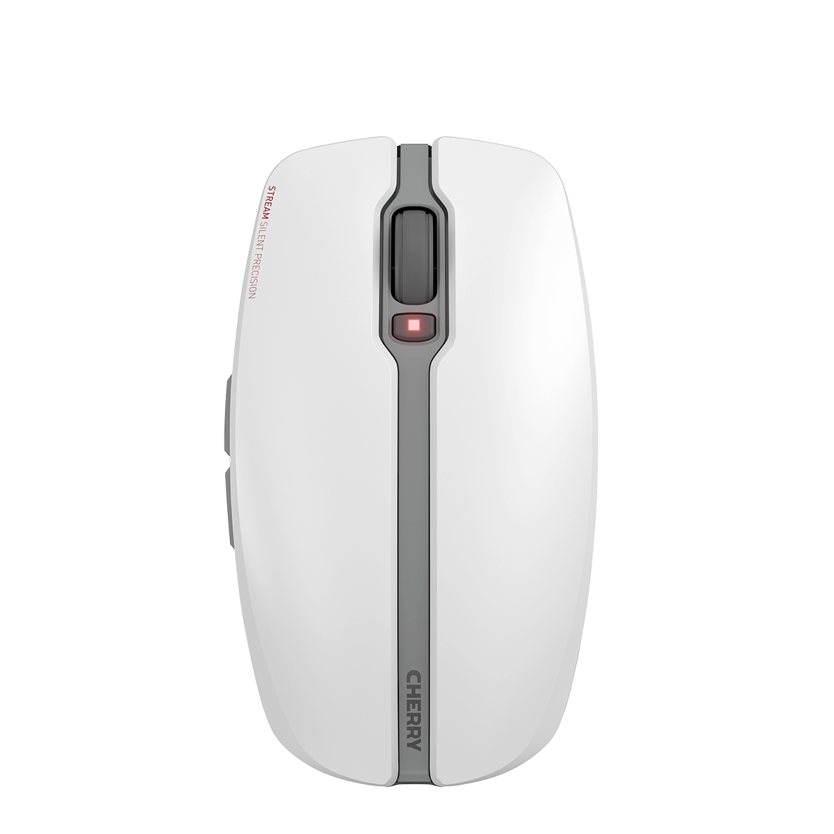 CHERRY STREAM DESKTOP - Tastatur-und-Maus-Set - kabellos - 2.4 GHz - Deutsch - Tastenschalter: CHERRY SX - Pale Gray von Cherry