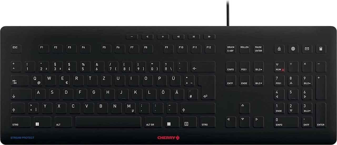 CHERRY STREAM PROTECT KEYBOARD von Cherry