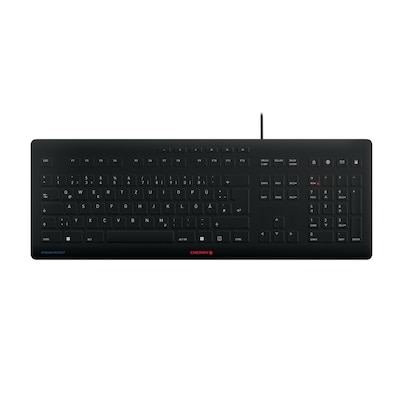 CHERRY STREAM PROTECT USB-A Tastatur, schwarz von Cherry