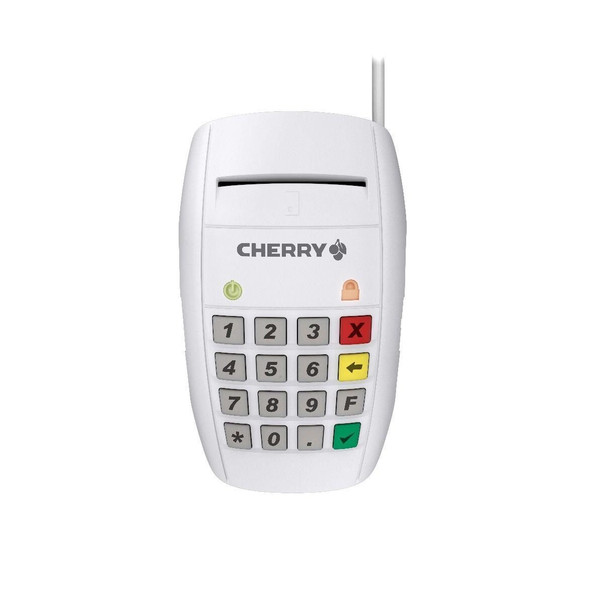 CHERRY Smart Terminal ST-2100 Kartenlesegerät, weiß von Cherry