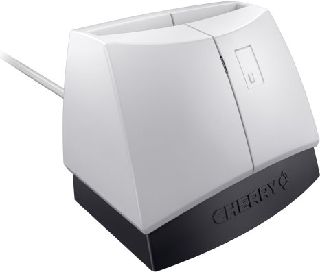 CHERRY SmartTerminal ST-1144 - SMART-Kartenleser - USB 2.0 - Schwarz, weiß CHERRY SmartTerminal ST-1144 - SMART-Kartenleser - USB 2.0 - Schwarz, weiß von Cherry