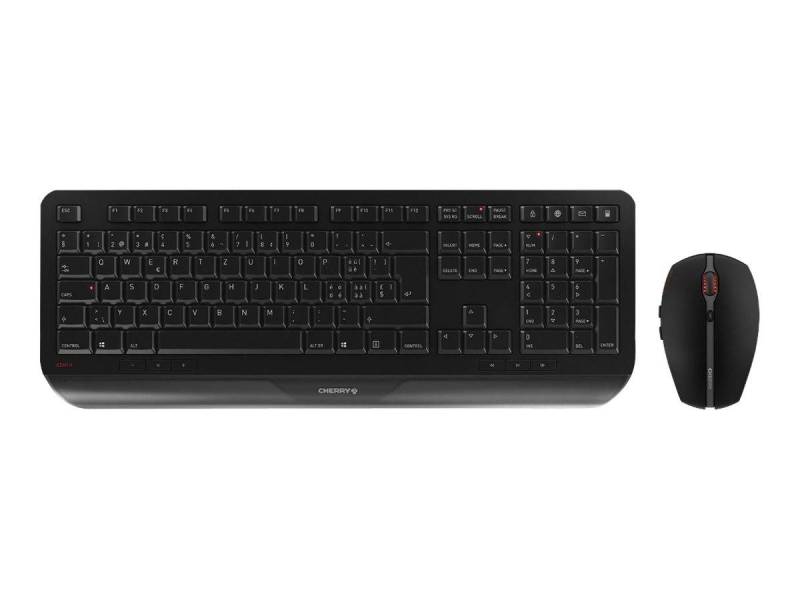 CHERRY TAS Desktop-Set Gentix Wireless CH-Layout schwarz von Cherry
