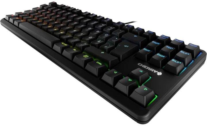 CHERRY TAS G80-3000N RGB TKL Corded GB-Layout sw MX SILENT R CHERRY TAS G80-3000N RGB TKL Corded GB-Layout sw MX SILENT R von Cherry