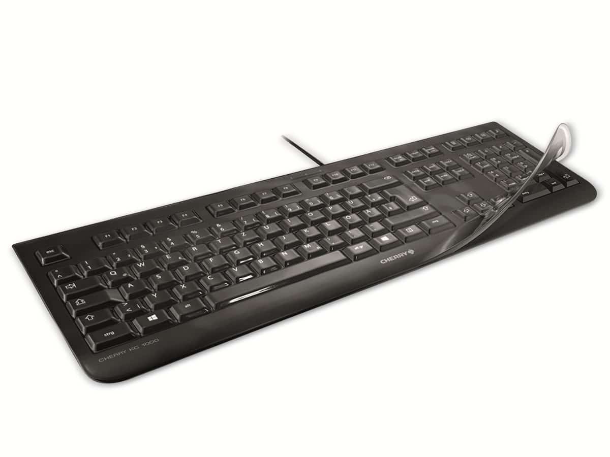 CHERRY Tastatur-Schutzfolie WetEx, für Modelle KC 4000 und KC 4020 von Cherry