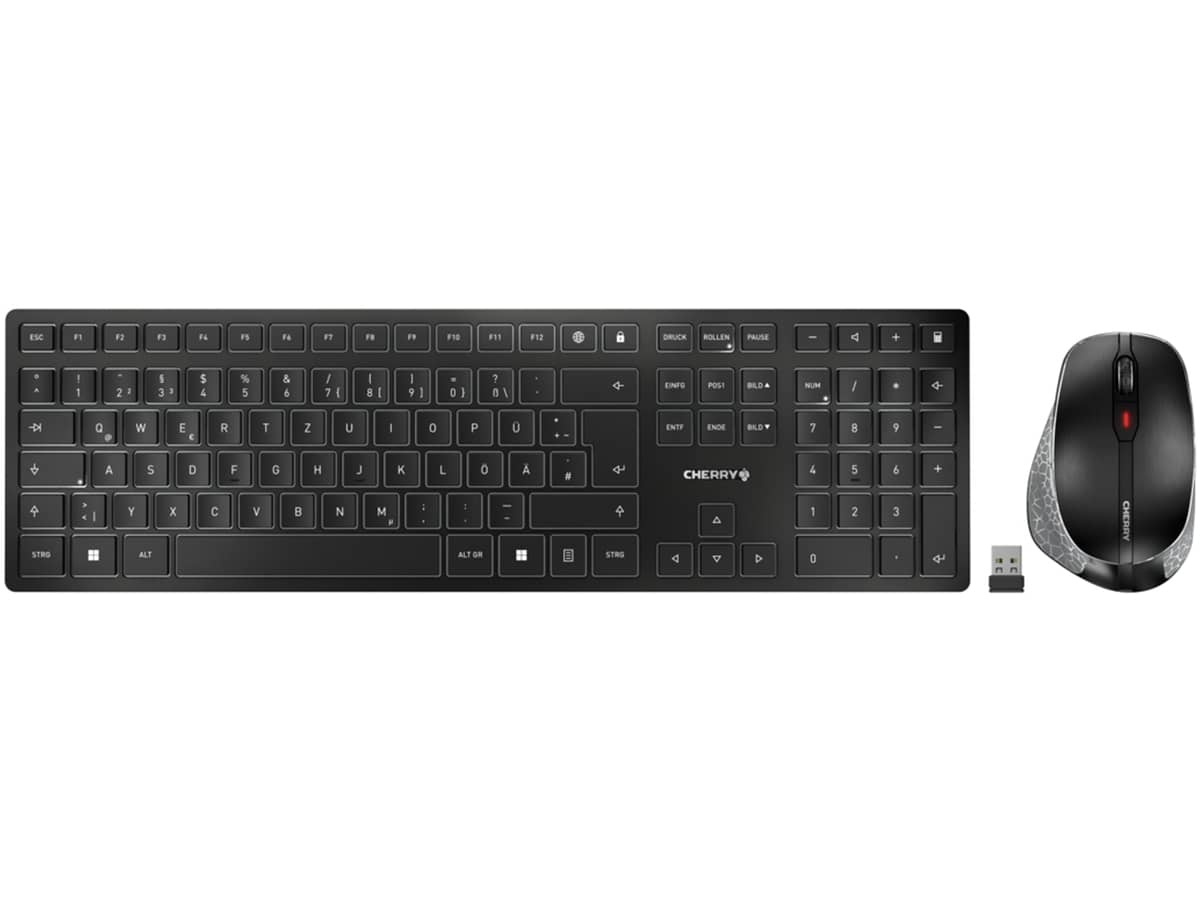 CHERRY Tastatur- und Mausset DW 9500 Slim CHERRY Tastatur- und Mausset DW 9500 Slim von Cherry