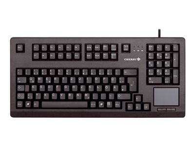 CHERRY Touchboard Keyboard USB black(DE) von Cherry