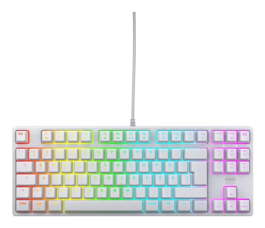 CHERRY XTRFY K4V2 - Gaming-Tastatur - QWERTZ Deutsch - weiß CHERRY XTRFY K4V2 - Gaming-Tastatur - QWERTZ Deutsch - weiß von Cherry