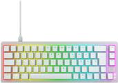 CHERRY XTRFY K5V2 Mechanische Gaming-Tastatur im 65 %-Format Kabelgebunden, DE-Layout, CHERRY MX2A Red-Switches, LED-Strip-Technologie (CX-K5V2-RGB-CPT-TPWHITE-R-GER) von Cherry