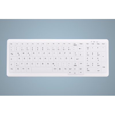 Cherry AK-C7000F-UVS-W/GE Kabelgebundene Tastatur USB Weiß (Versiegelt IP68) von Cherry